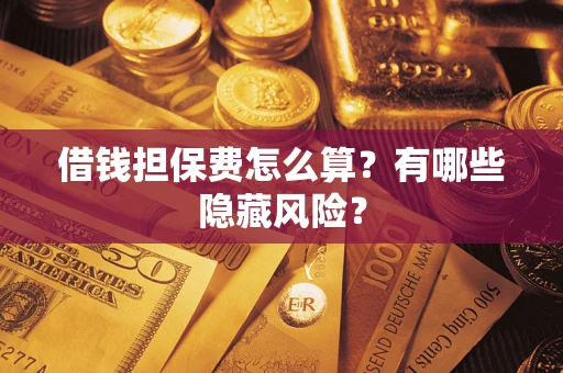 北京借钱担保费怎么算？有哪些隐藏风险？
