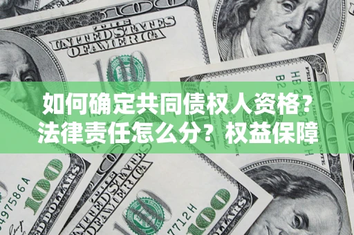 北京如何确定共同债权人资格？法律责任怎么分？权益保障技巧揭秘！