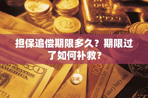 北京担保追偿期限多久？期限过了如何补救？