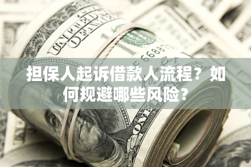 北京担保人起诉借款人流程？如何规避哪些风险？