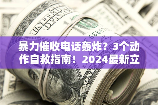 北京暴力催收电话轰炸？3个动作自救指南！2024最新立案标准全解析