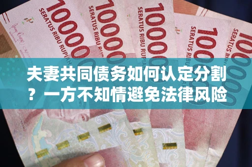 北京夫妻共同债务如何认定分割？一方不知情避免法律风险必看！